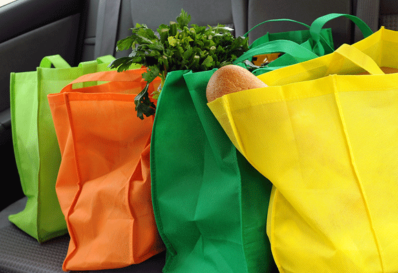 Be Eco-Friendly – Reusable Shopping Bags