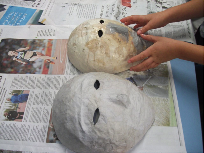 How To Make A Paper Mache Mask- Great Family Craft Project